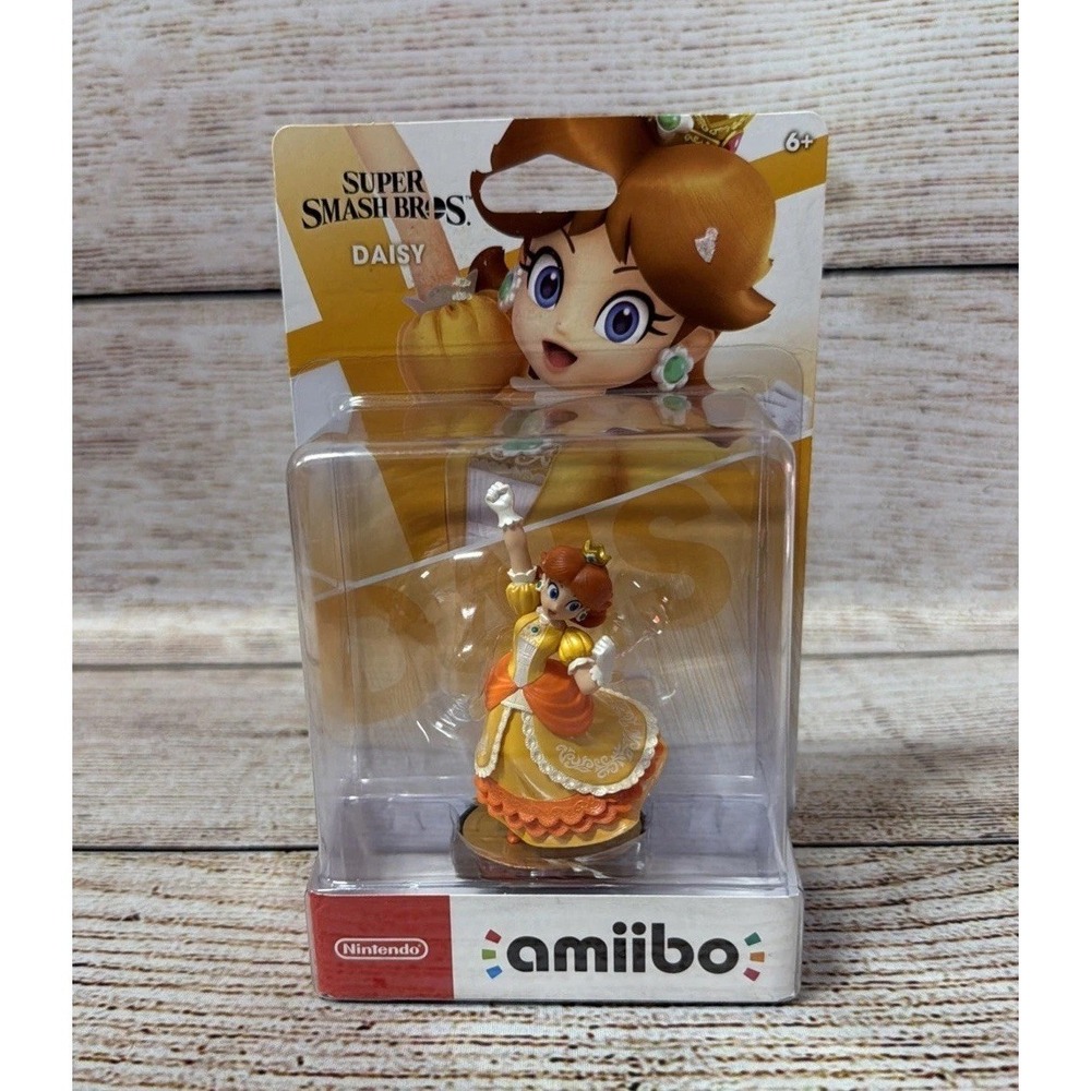 Nintendo Amiibo: Daisy (Super Smash Bros. Series) Figure Brand NEW NIB Sealed